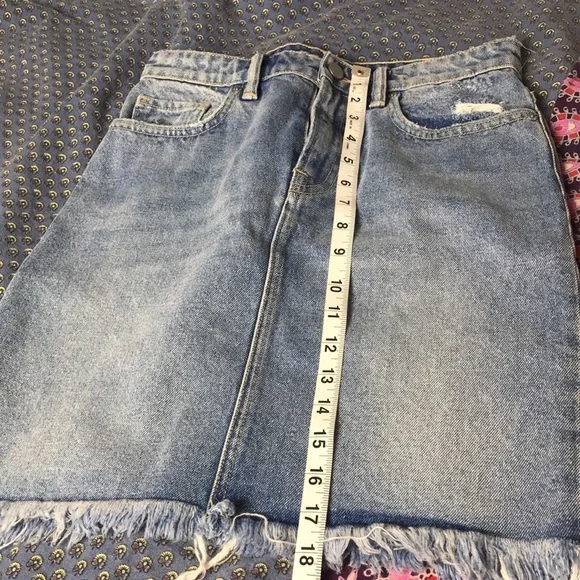 All Saints Denim Skirt - Picture 7 of 7